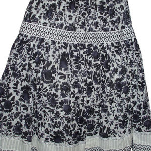 Graphic ethnic BNW full boho artsy print skirt